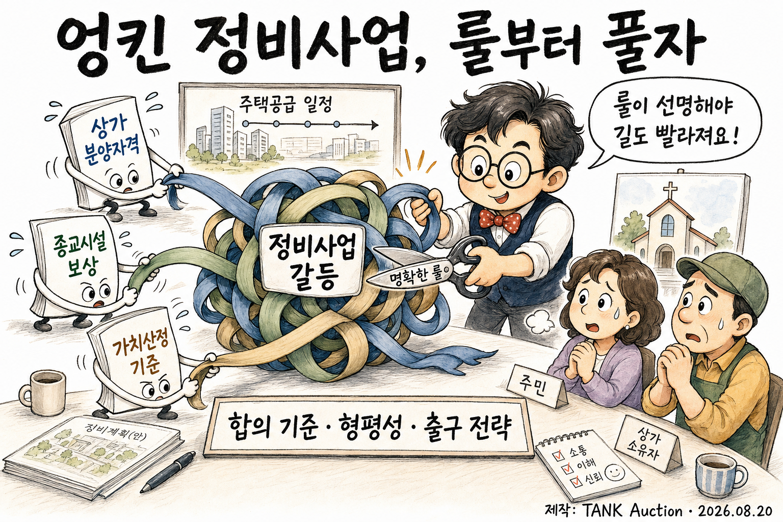 엉킨 정비사업, 룰부터 풀자
