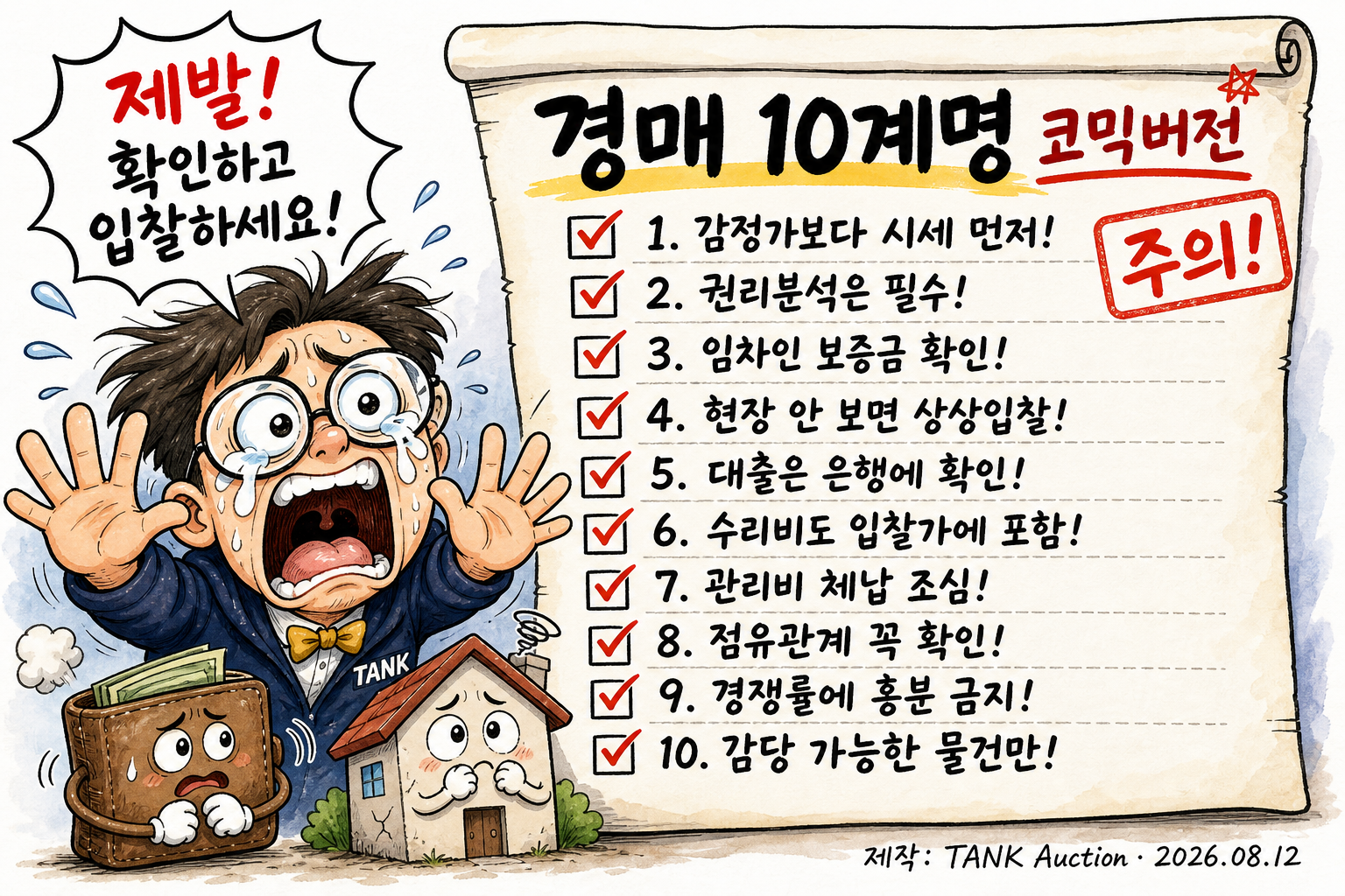 부동산경매 10계명 - 코믹버전