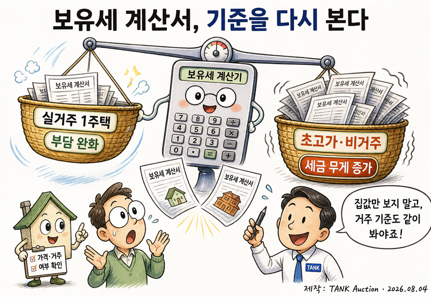 보유세 계산서, 기준을 다시 본다