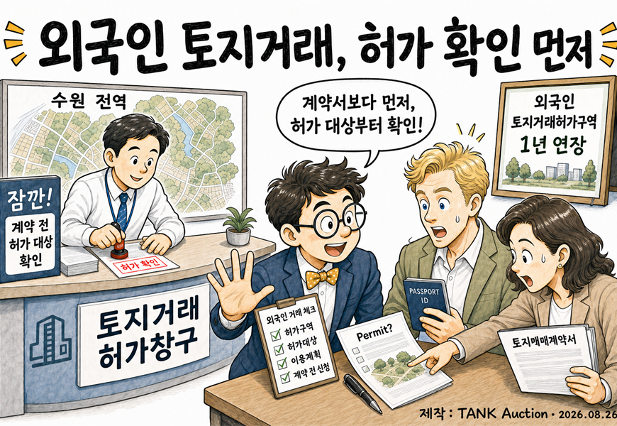 수원 땅, 외국인 토지거래허가구역 연장